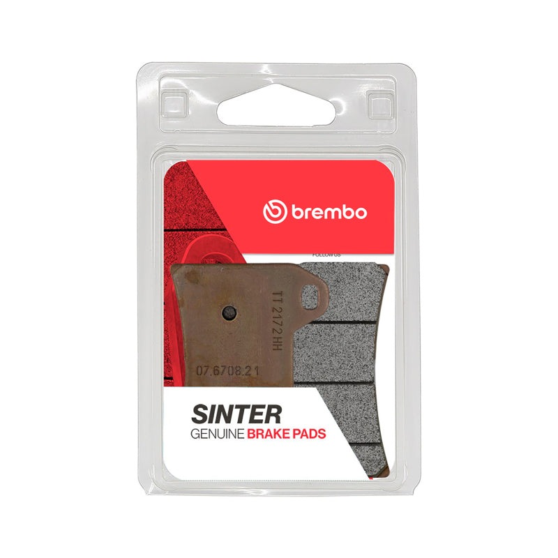 Brembo OE 07-09 Ducati Hypermotard 1100cc/10-14 Multistrada Touring ABS 1200cc Brake Pad - Front