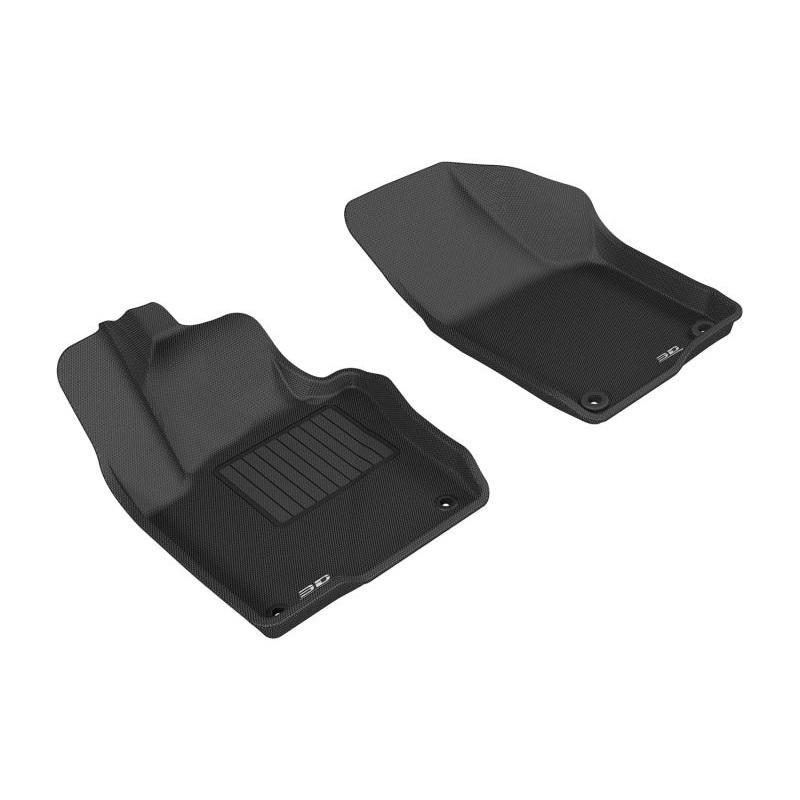 3D MAXpider 2011-2018 Volkswagen Jetta Sedan Kagu 1st Row Floormat - Black