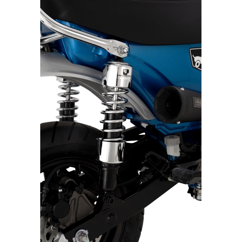 Progressive 2025 Honda DAX 125 412 Series Shocks 13.5in - Chrome