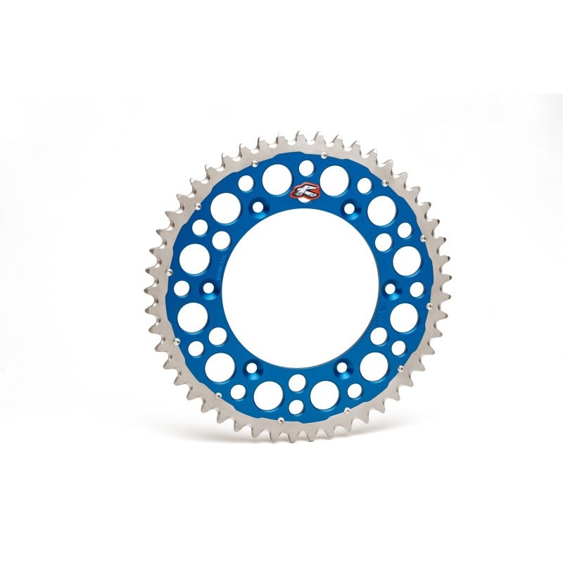 Renthal 2017/ 20-23 Husqvarna FE250/350/450 Rear Twinring - Blue 520-52P Teeth