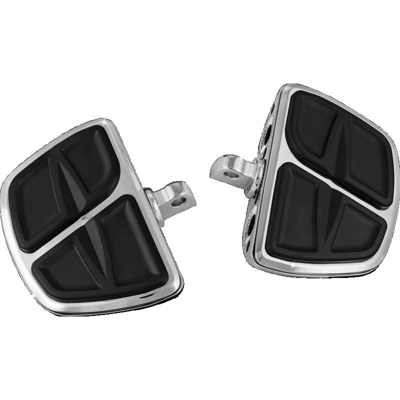 Kuryakyn Kinetic Mini Boards With Adapter Chrome