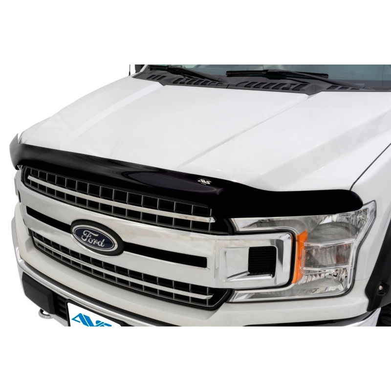 AVS 00-05 Ford Excursion High Profile Bugflector II Hood Shield - Smoke