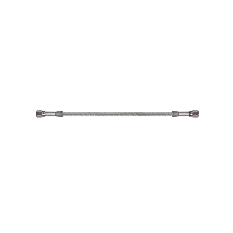 Goodridge 14in Universal Brake Line Assembly w/SS Fittings & Clear Hose