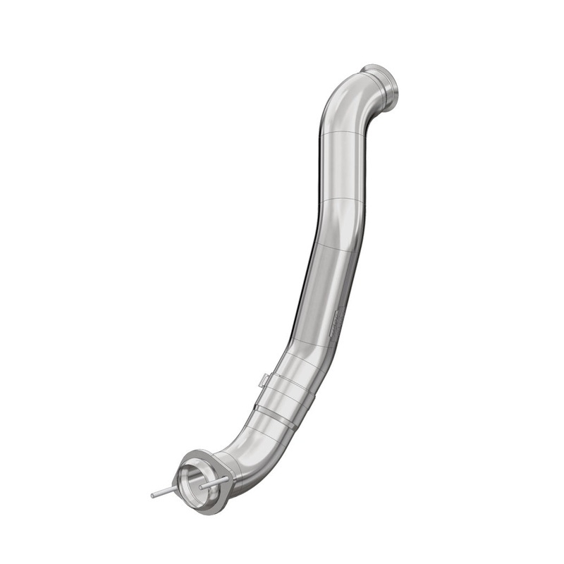 MBRP 08-10 Ford 6.4L Powerstroke 4in Turbo Down-Pipe Aluminized