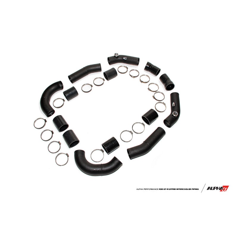AMS Performance 2009+ Nissan GT-R R35 Alpha Upper I/C Pipe (Use w/Alpha I/C / TiAL Flange)