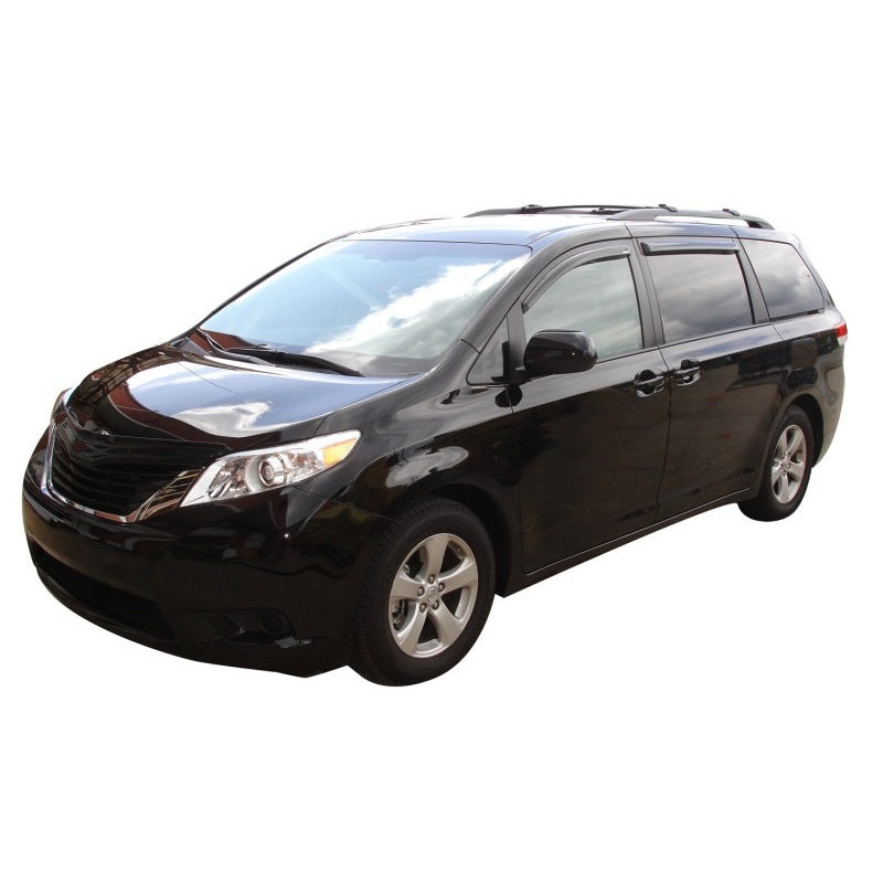 AVS 11-18 Toyota Sienna High Profile Bugflector II Hood Shield - Smoke
