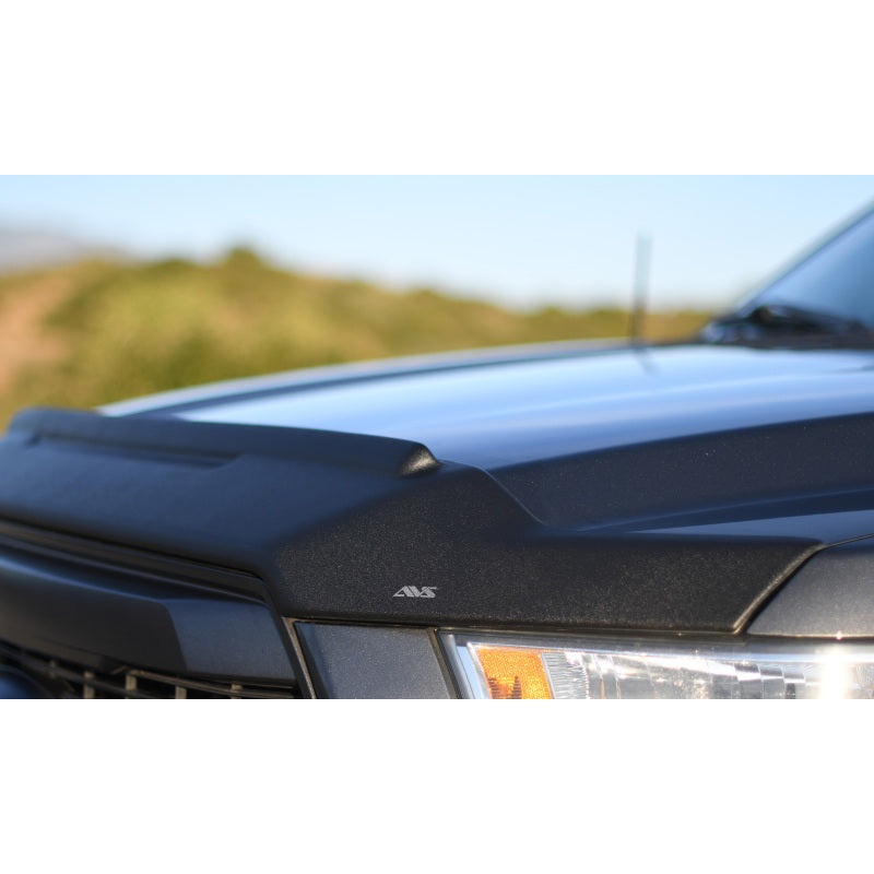 AVS 23-24 Chevy Colorado (excl. ZR2 models) Aeroskin II Textured Low Profile Hood Shield - Black