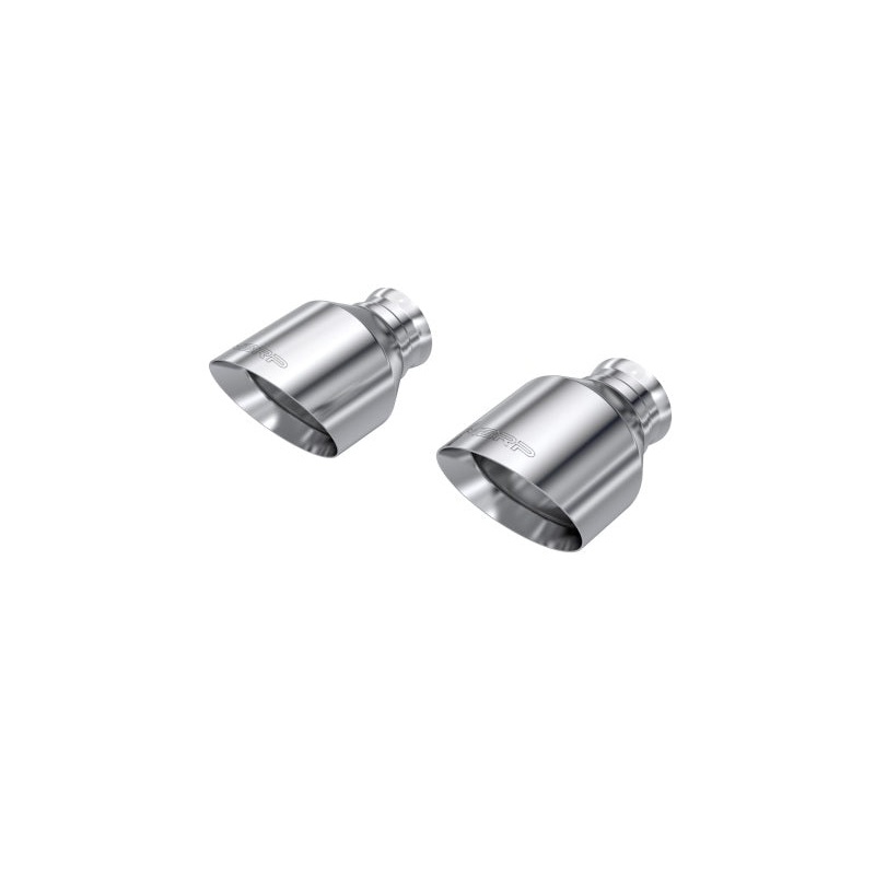 MBRP 15-23 Dodge Charger 5.7L/6.2L/6.4L T304 3in ID / 5in OD Out / 8in Length Angle Cut SS Tip