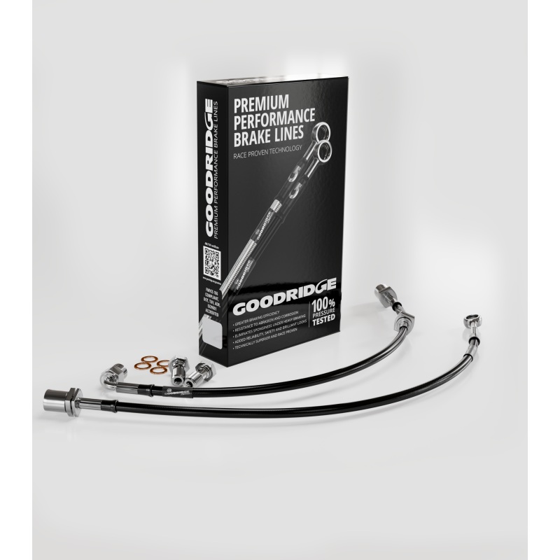 Goodridge 90-01 Acura Integra Stainless Steel Front Brake Lines