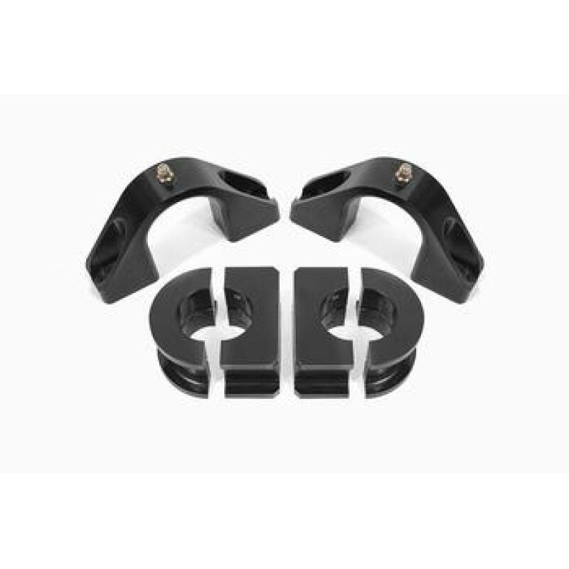 BMR Universal 1.25in Delrin Bushing Kit (For Billet Sway Bar Mounts) - Black