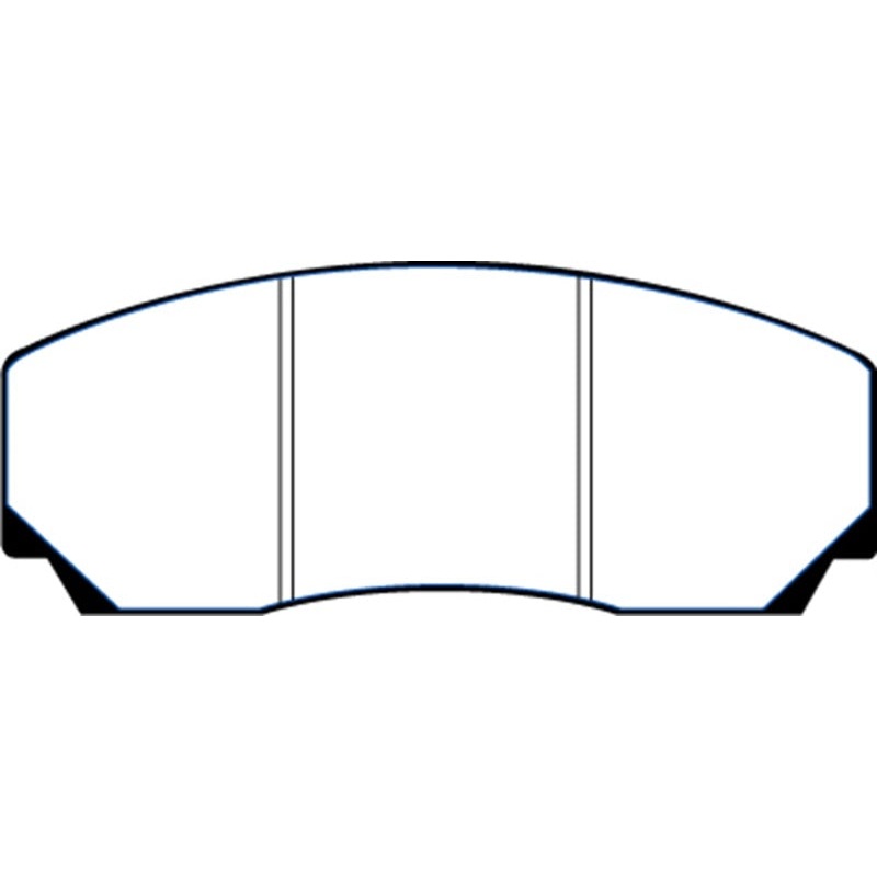 EBC 90-00 Aston Martin Vantage 5.3 (Twin Supercharged)(AP) Yellowstuff Front Brake Pads