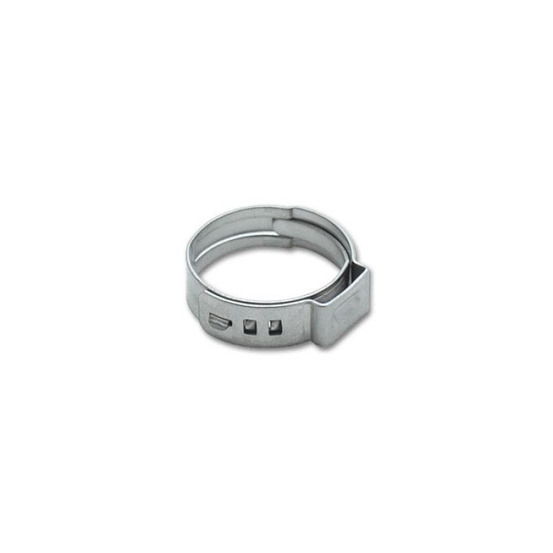 Vibrant One Ear Stepless Pinch Clamps 14.5-17.0mm clamping range (Pack of 10) SS 7mm band width