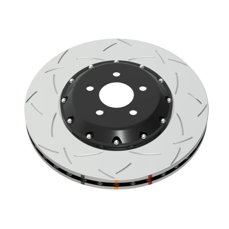 DBA 17-23 Tesla Model 3 (w/355mm Front Rotor) Front 5000 Series 2-Piece Slotted Rotor w/Black Hat
