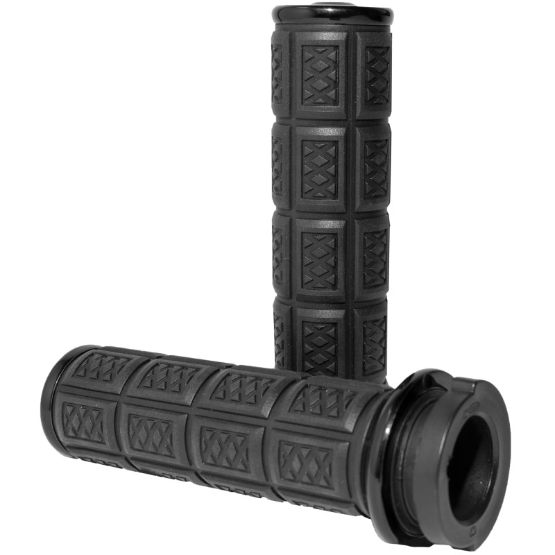 Kuryakyn Enygma Grips Throttle-By -Wire - Gloss Black