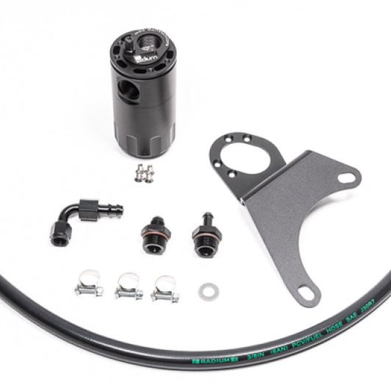 Radium Engineering Catch Can Kit PCV RH EVO 8-9 Fluid Lock