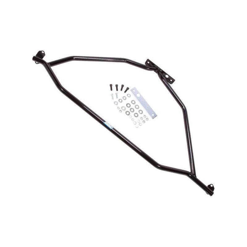 BBK 86-93 Mustang 5.0 Tubular Strut Tower Brace - Black Powdercoat Finish