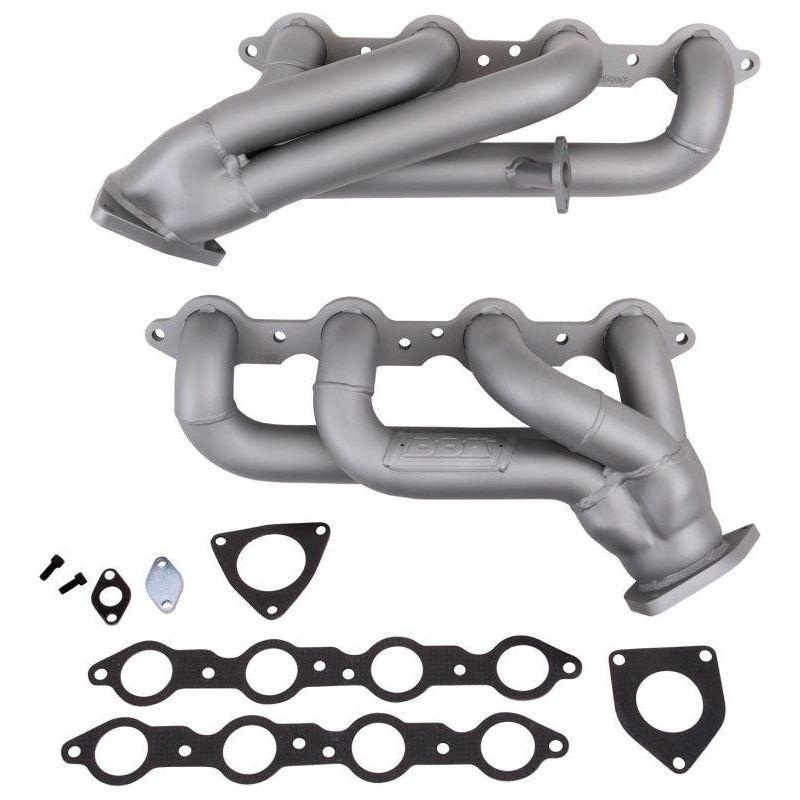 BBK 99-04 GM Truck SUV 6.0 Shorty Tuned Length Exhaust Headers - 1-3/4 Titanium Ceramic