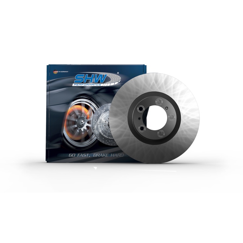 SHW 05-09 Volkswagen Touareg 3.2L/4.2L w/330mm Rotors Right Front Smooth MB Brake Rotor (7L6615302P)
