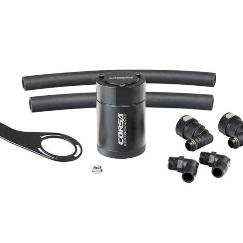Corsa 2021-2024 Ford Bronco 2.7L Aluminum Oil Catch Can