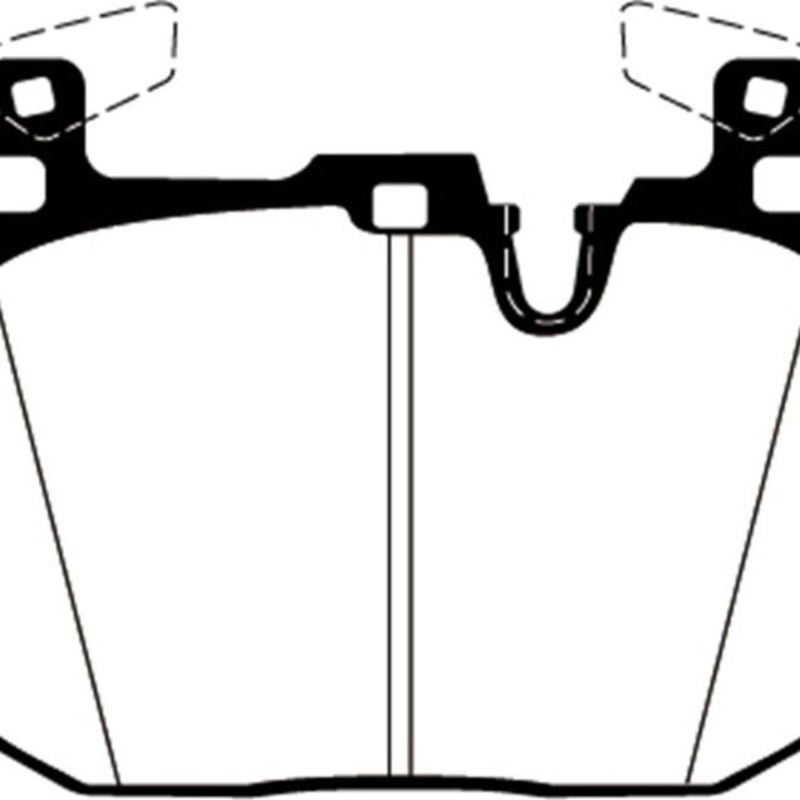 EBC 16-18 BMW M2 3.0L Turbo Redstuff Front Brake Pads