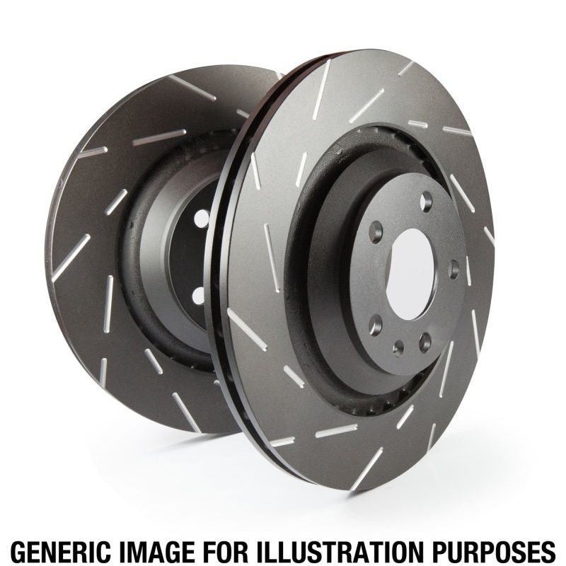 EBC 13+ Subaru Forester 2.5 USR Slotted Rear Rotors